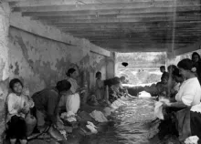 Lavadero Terque. Foto antigua